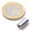 NdFeB magnetická čočka se závitovým pouzdrem 6x11.5x4.5 mm