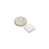 Neodymový magnet hranol 15x15x3 mm, Neodym, N45, poniklovaný