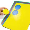 Magnet-Scheiben, Set mit 12 Stück (Farbe gelb)
