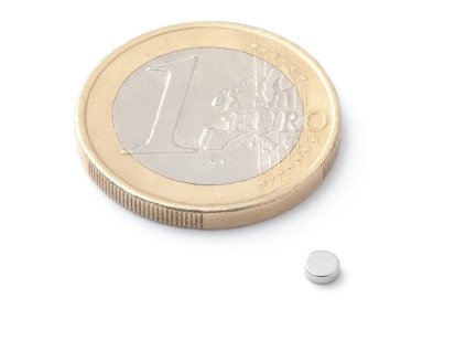 142 magnet neodim cilindru d 3x1 mm n42 nichelat