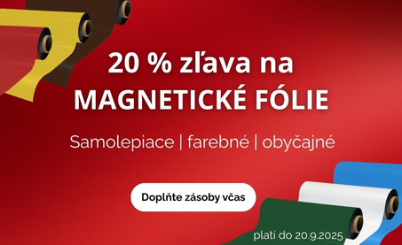 Magnetické fólie - ZĽAVA 20%