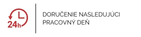 Doručenie nasledujúci pracovný deň.
