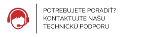 Potrebujete poradiť? Kontaktujte našu technickú podporu.