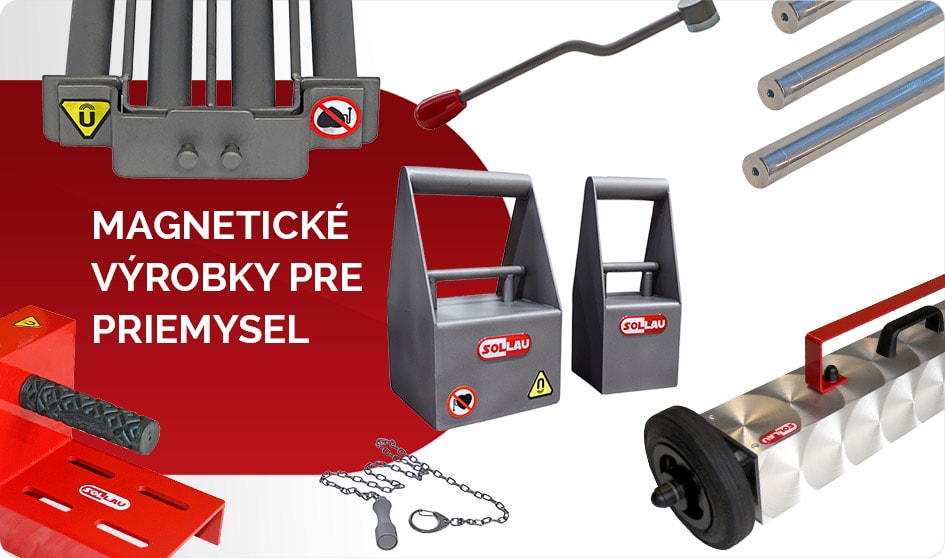 Magnetické výrobky pro průmysl