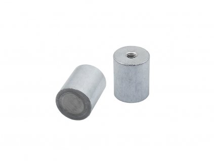 6426 4 alnico magneticka cocka valcova s vnitrnim zavitem 21x19 mm