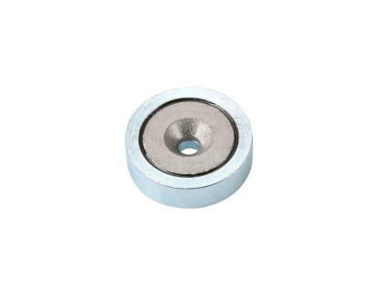 Samariová magnetická šošovka so stredovou dierou a sražením 16x3,5x4,5 mm