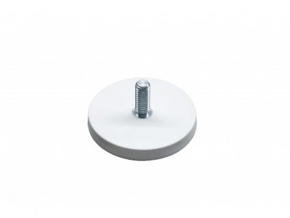 6855 3 neodymovy pogumovany magnet s vnejsim zavitem 43x x21x6 mm