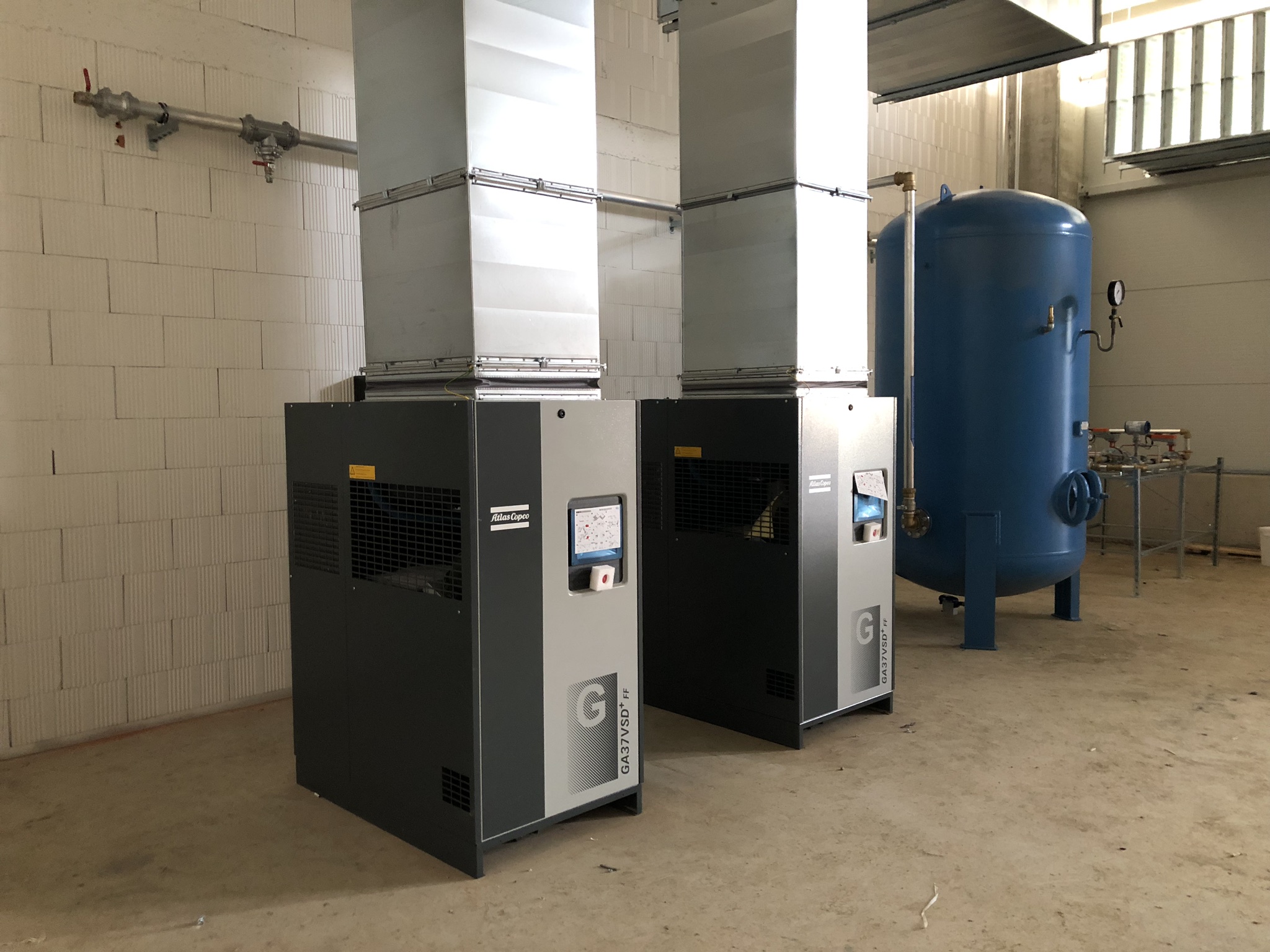 EvoBus Holýšov - kompresorovna