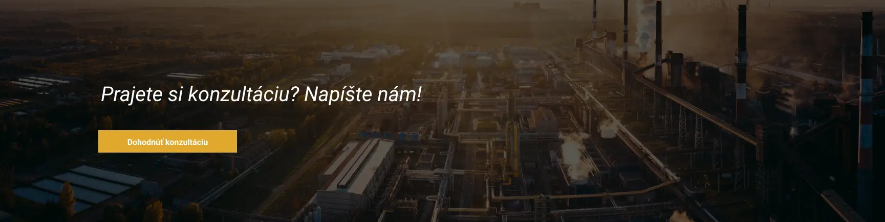 Banner pro spojení a konzultaci