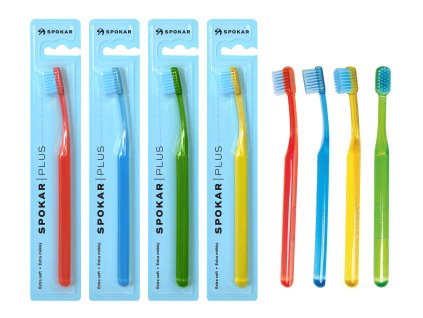 SPOKAR PLUS extra mäkká zubná kefka
