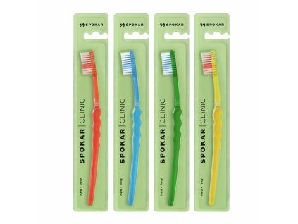SPOKAR CLINIC HARD TOOTHBRUSH