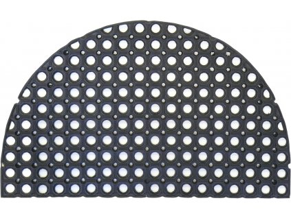 DOOR-MAT OUTDOOR RUBBER - SEMICIRCLE