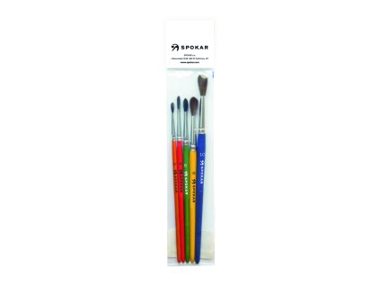 SCHOOL BRUSH SET 7102 - 2,4,6,8,10