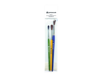 SCHOOL BRUSH SET 7102 - 6,8,10