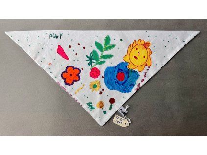 Letní kvítí M šátek