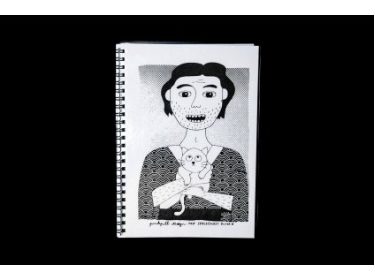 Blok Kluk s kocourem A5 Umělci DUZE