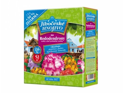 Hnojivo jihoč. RODODENDRONY 2kg+30%zdar./kr/FO =