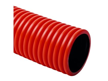 KOPOFLEX 125/108_ohebná dvoupl. korugovaná chránička (červená)