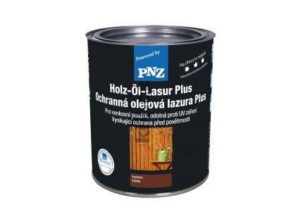 Lazura olejová Plus - 0,75l - palisandr