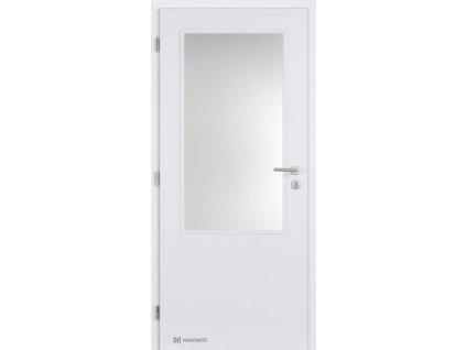 Dvere vnitřní bílá 60L 2/3 sklo