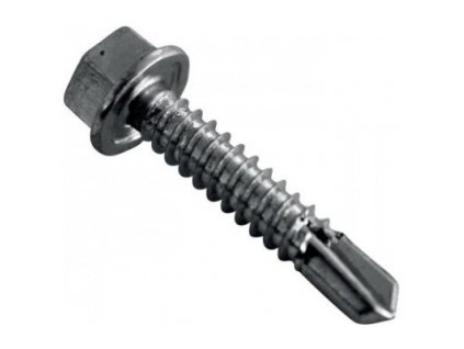 Vrut TEX SO2T 6hr.hlava 4,8x020 RAL 9006 Satjam