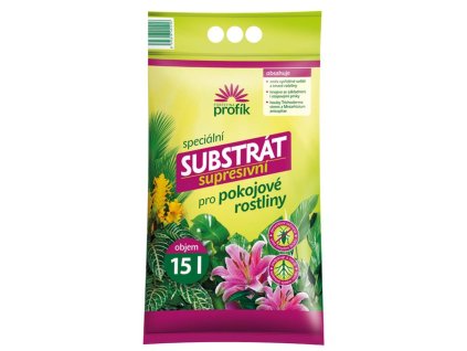 Substrát pro pokojové rostliny 15l/supresivní/FO