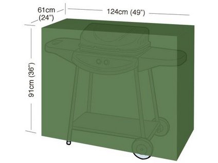 plachta krycí na gril CLASSIC "M" 124x61x91cm, PE 90g/m2