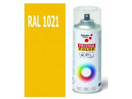 Sprej R1021 žlutá kadmiová 400ML,lesklá PRISMA COLOR 91040