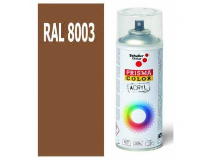 Sprej R8003 hnědá hlína 400ML,lesklá PRISMA COLOR 91332