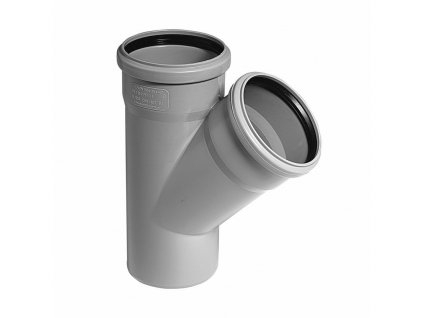 PVC odbočka 50/40/45st HT