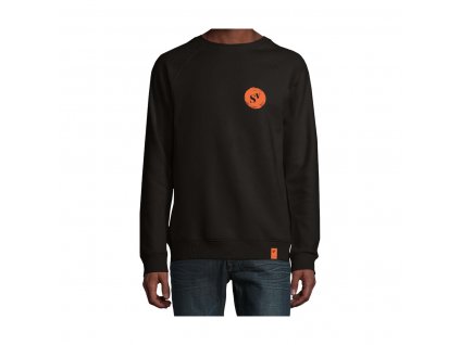 merch mikina black front
