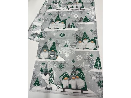 Vánoční běhoun - skřítci