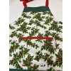 Dámská vánoční zástěra s větvičkami