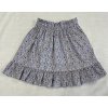 Dětská sukně šedá vínový květ vel. 110