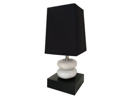 Stolní lampa Stardeco Double Stone Black