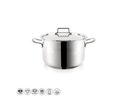 Nerezový kastrol Orion Anett s poklicí 20 cm/3 l