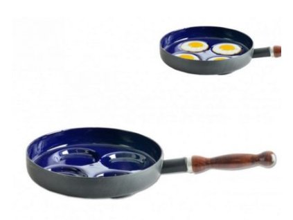 Litinová pánev na volská oka Orion 24 cm