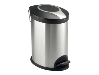 Nerezový odpadkový koš Orion 5 l oválný