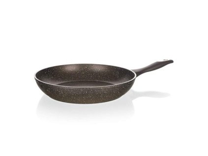 BANQUET Pánev s nepřilnavým povrchem GRANITE Dark Brown 28 cm
