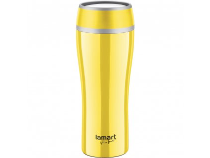 Termohrnek 0,4l žlutý FLAC - LAMART LT4027 zásilkovna 89,-