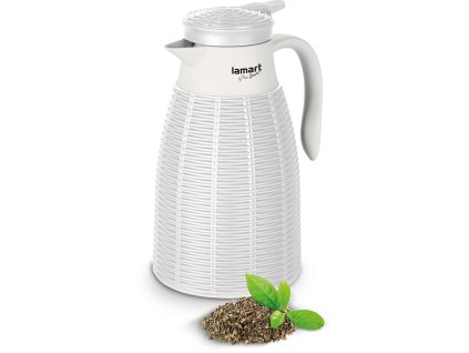 Termoska bílá RATAN 1l - LAMART LT 4041