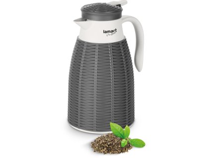 Termoska hnědá RATAN 1l - LAMART LT 4042