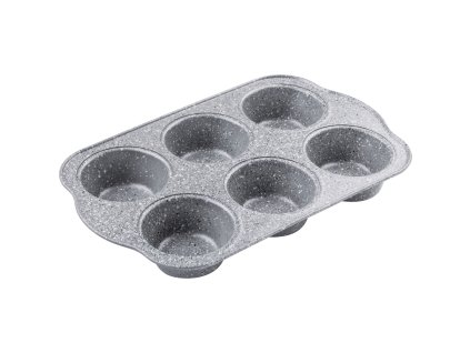 Forma na 6 mufinů LAMART LT3041 STONE 28,5x17,5 cm