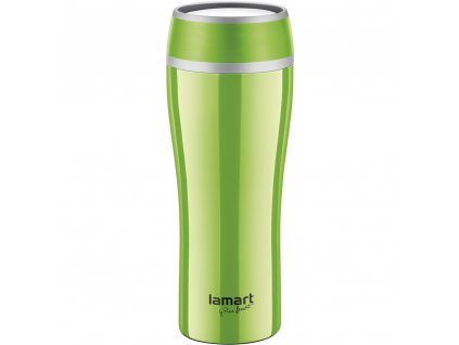 Termohrnek 0,4l zelený FLAC - LAMART LT4024