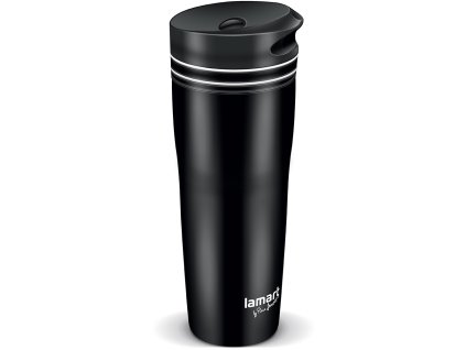 Termohrnek černo/bílý 360 MANQ LAMART - LT4049