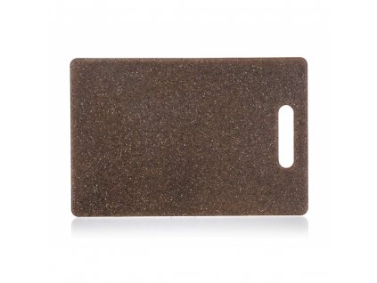 BANQUET Prkénko krájecí plastové GRANITE Dark Brown 36,3 x 27,5 x 0,75 cm