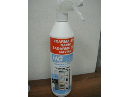 HG hygienický čistič lednic 0.5 l + 30% navíc