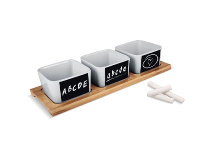 Servírovací misky 3ks, 31x11 cm Bamboo Lamart - LT9019