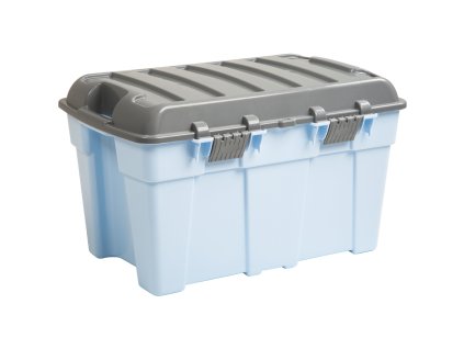 Box s víkem 50l modrý