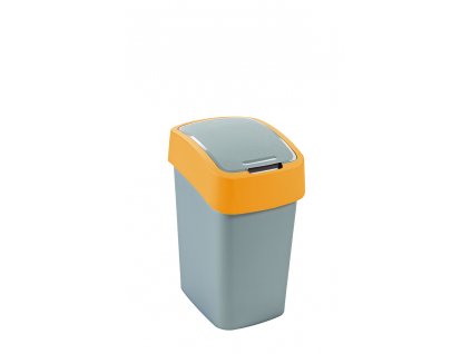 Curver Flipbin odpadkový koš 25 l stříbrná/žlutá